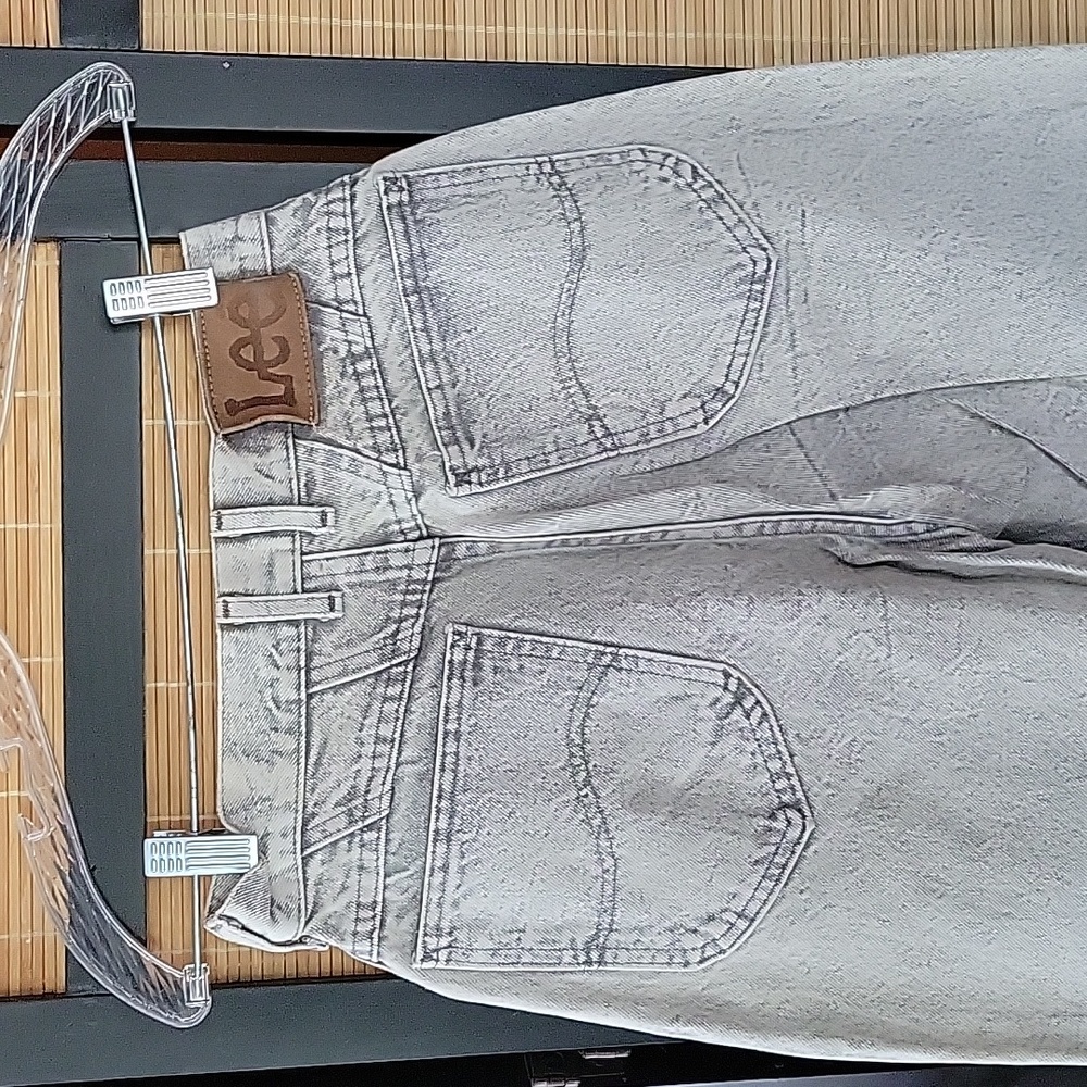 Vintage LEE jeans stonewash gray size 25waist X 29length